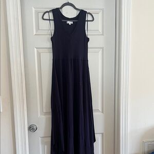 new directions Navy Sleeveless V-Neck Maxi Dress